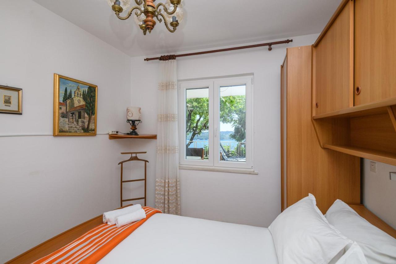 Apartment Mario - Veliki Stan Za Odmor - Terasa- Vrt - Bazen - Pogled More, Izoliran Orašac Zewnętrze zdjęcie